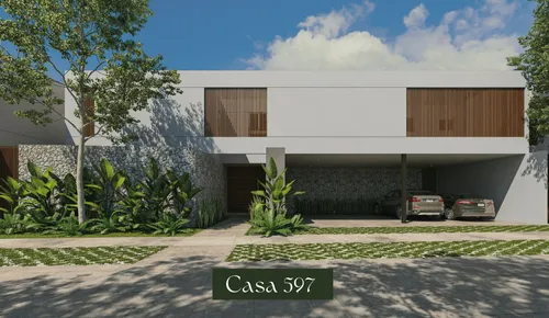 Casa En Venta En Mérida, Privada El Origen, Mod. 597, De Lujo