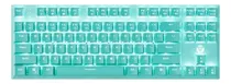 Comprar Teclado Gamer Tkl Mecanico Fantech Mint Mk-856 Rgb Aluminio Teclado Verde agua Idioma Inglés US