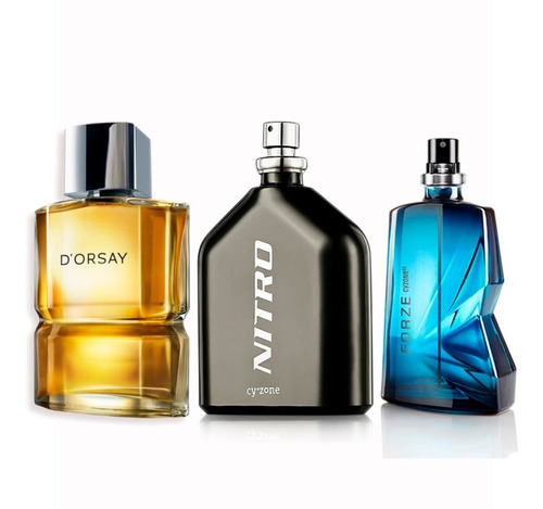 Lociones: Dorsay, Nitro Y Forze - mL a $189