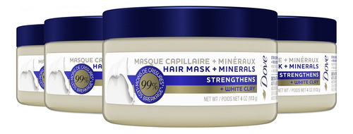 Dove Mascarilla Capilar + Mascarilla Fortalecedora De Miner.