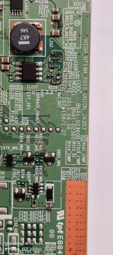 Samsung Bn41-02360b Tarjeta Repuesto Para Un32j4300af (Usado)