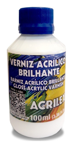 Barniz  Acrílico  Brillante  Acrilex 100ml.