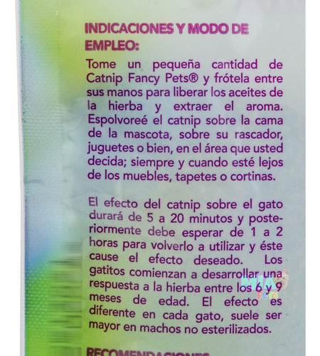 Catnip Atrayente Gato 28gr Hierba Gatera P/juguete, Rascador