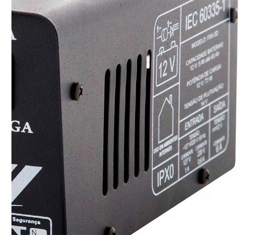 Carregador Inteligente De Bateria 6a 1-12v Bivolt Flach