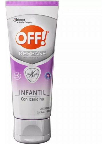 Off Defense Infantil Repelente gel 100 -bebés Y Niños