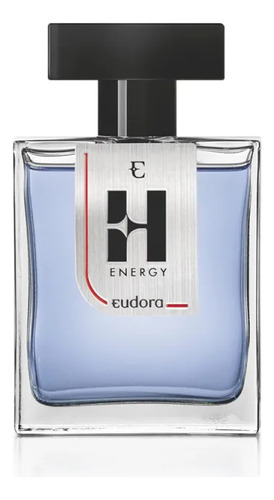 Eudora H Energy Colônia 100ml. Perfume Masculino Refrescante