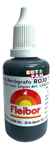 Colorantes Para Aerografo Fleibor X 30cc - Reposteria