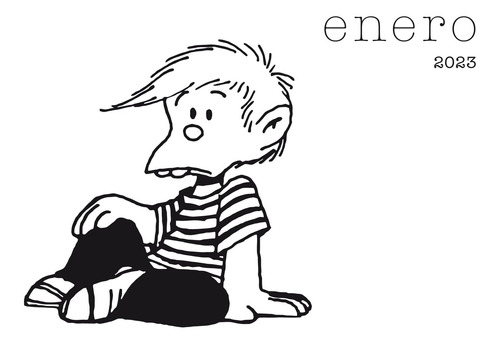 Imagen 5 de 7 de Calendario De Escritorio Mafalda 2023 De Coleccion