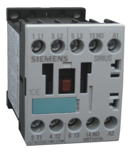 Contactor Siemens 3rt1016-1ap01 3x9a Bobina 230vac