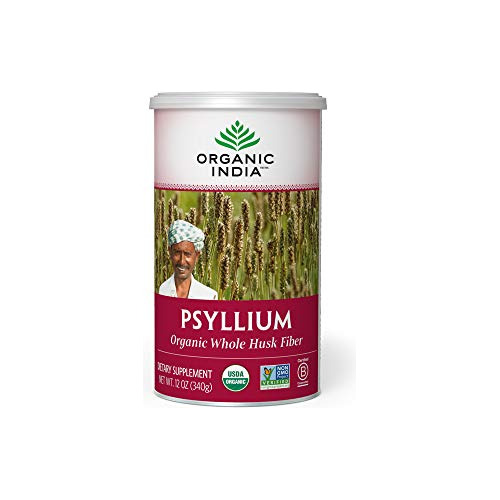 Organic India Psyllium Polvo A Base De Hierbas  Fibra De Ca