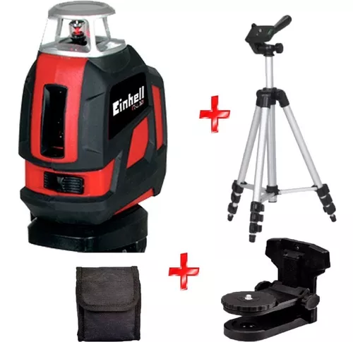 Nivel Laser Einhell Te-ll 360 Grados Autonivelante Tripode Bolso Láser  Soporte Durlock Cielo Raso