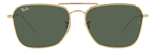 Lentes De Sol Caravan Reverse Verde Ray-ban