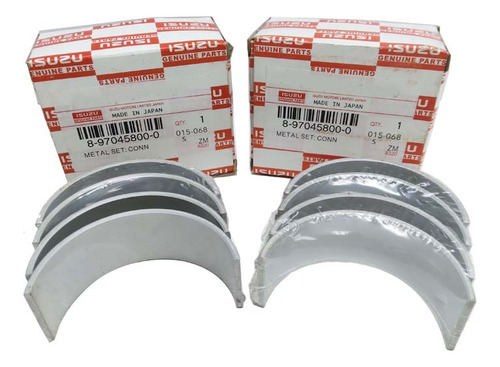 Conchas De Biela 010 Isuzu 4he1t / Ent-900 (cuña Separada)