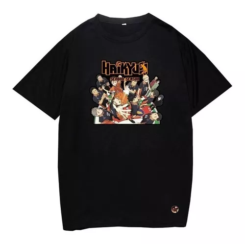 Camisa Camiseta Haikyuu Voleibol Personagens Anime