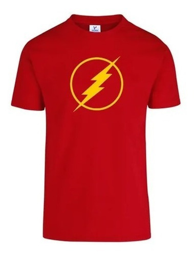 Playera Flash Para Hombre Heroes Moda Oferta!