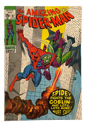 Amazing Spiderman #97 Marvel Comics 1971 Duende Verde Goblin