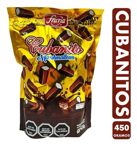 Chocolate Marshmallows Cubanito Doy Pack 450g