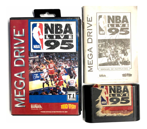 Nba Live 95 - Juego Original Para Sega Genesis Mega Drive