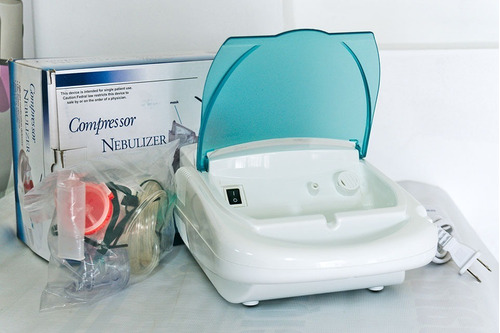 Nebulizador Portátil Kit Inhalador Medico Compresor Familiar
