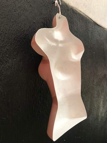 Maniqui Busto Blusa Dama Plastico Flexible Exhibidor