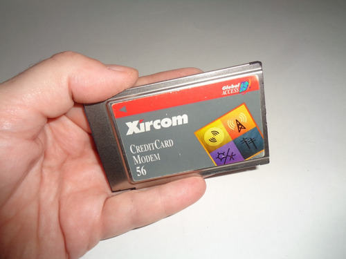 Modem 56 Antiguo Credit Card Xircom Global Access