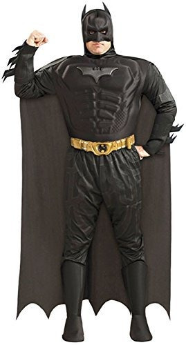 Disfraz Hombre - Disfraz De Batman Dark Knight Deluxe Talla 