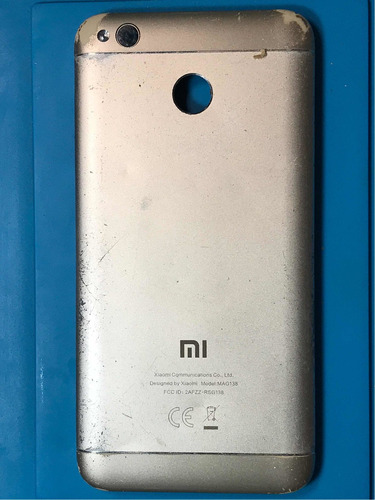 Tapa Trasera *original* Xiaomi Redmi 4x (32gb) Mag138 