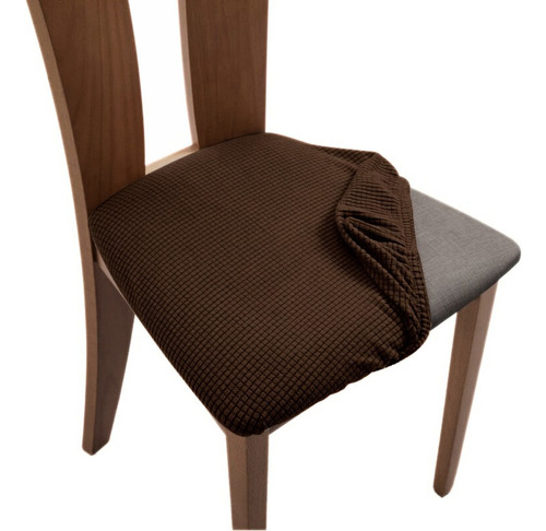 Set 6 Fundas De Asiento Elasticadas Para Sillas Comedor