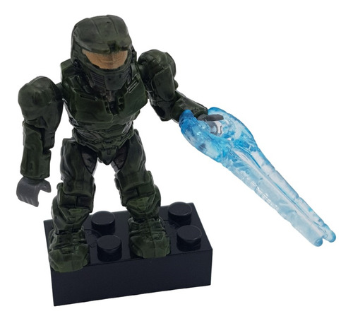 Figura Halo Mega Blocks Green Unsc Spartan Ii Completo