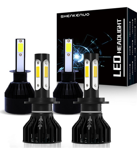 Kit De Focos Led H7 Haz Alto/bajo Para Ford Fiesta 2008-2011