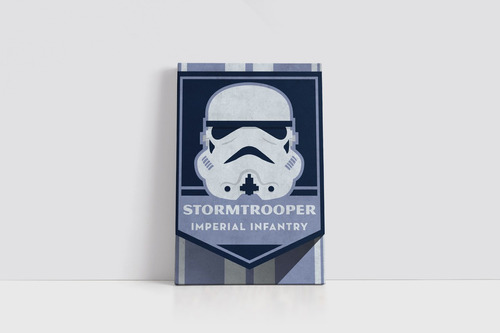 Cuadro Stormtrooper Star Wars 50x75cm Lienzo Canvas