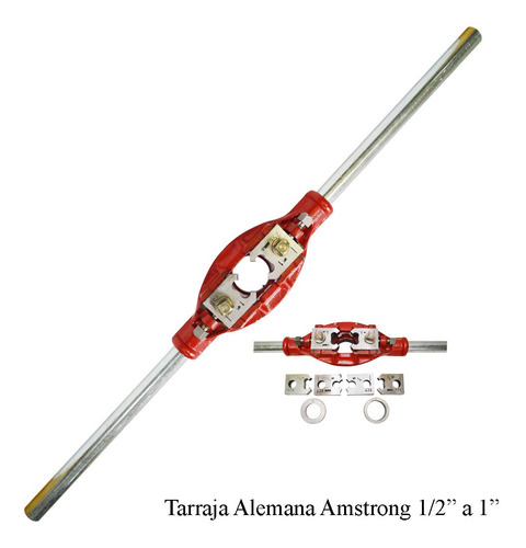 Tarraja Alemana Amstrong 1/2 A 1 Pulgadas