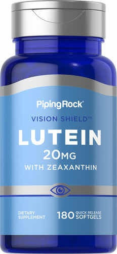 Luteina Con Zeaxantina  20 Mg X 180 Softgels Piping Rock