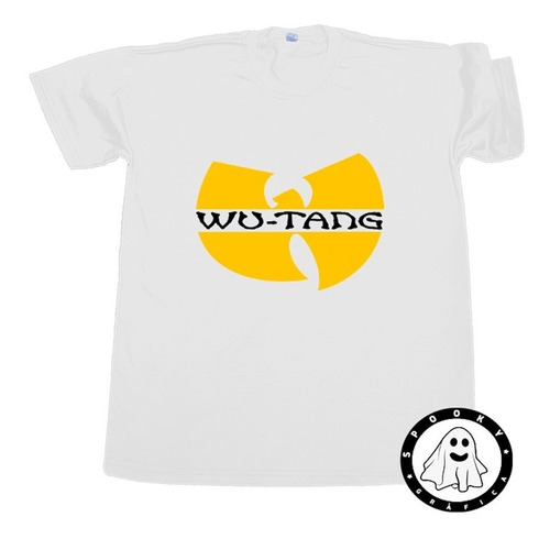Remera Wu Tang Clan Logo Unisex Algodón Rap Hip Hop