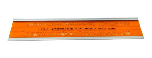 Normógrafo Standardgraph 202 Din 1451/4