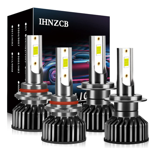 Ihnzcb Para Mazda Bombilla Led Faro Delantero Combo Haz Alto