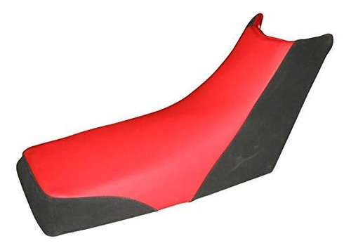 Funda Asiento Para Yamaha Warrior 350 Color Rojo Negro