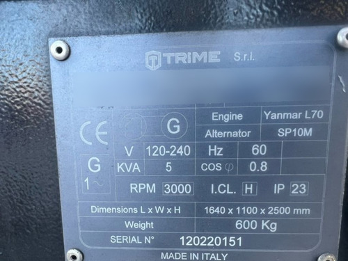 Torre De Iluminacion Trime Diesel 320w 4 Reflectores 1f #18