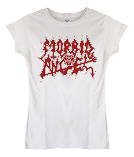 Polera Mujer Morbid Angel Logo Metal Abominatron