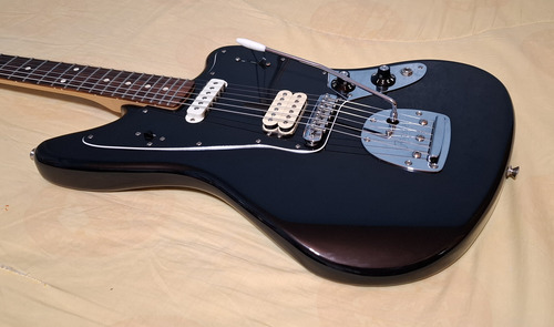 Guitarra Fender Player Jaguar Diestro Negro Palo De Rosa (Usado)