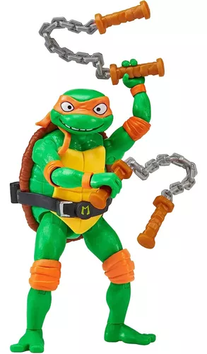 Tortugas Ninja: Caos Mutante, [leonardo] Figura Y Armas