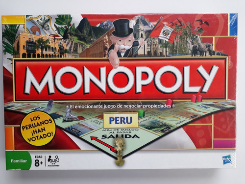 Imagen 1 de 2 de Monopoly Peru Juego Original Nuevo Y Sellado