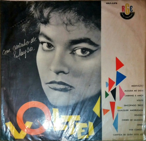 Disco Lp Maysa Voltei Rge