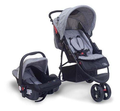 Kit Carrinho E Bebê Conforto Travel System Urban  Até 15kg