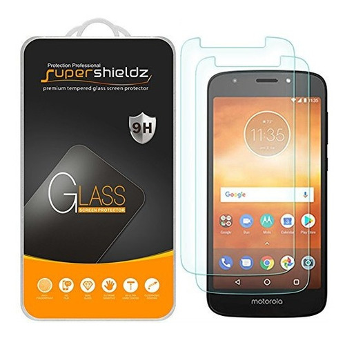 2pack Supershieldz Para Motorola Moto E5 Play Protector De P