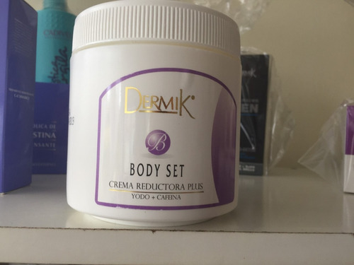 Crema Reductora Body 500 Ml Dermik + Faja Yesoterapi.