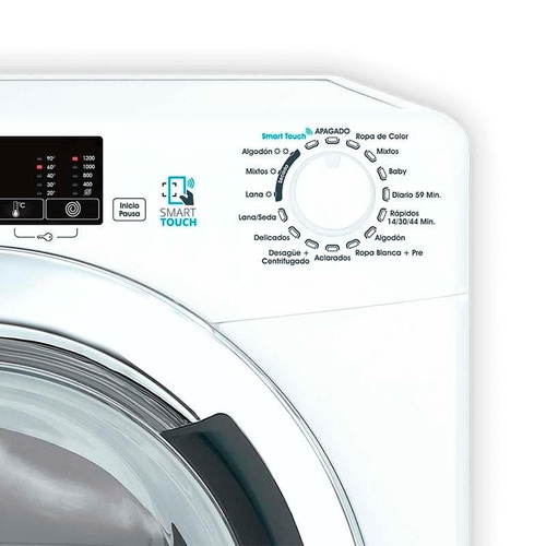 Lavasecarropas automático Candy Alisè GVSW286 blanco 8kg 220 V