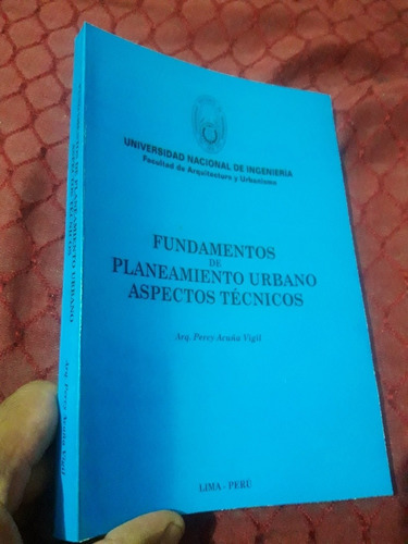 Libro Fundamentos De Planeamiento Urbano Acuña