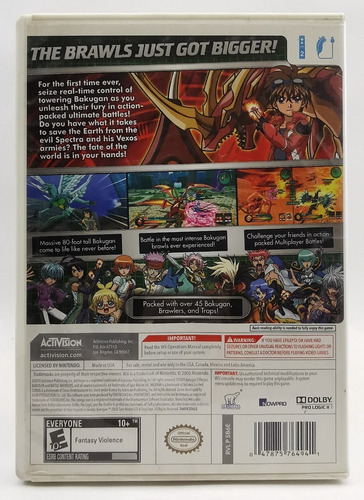 Bakugan Defenders Of The Core Wii Nintendo * R G Gallery (Usado)