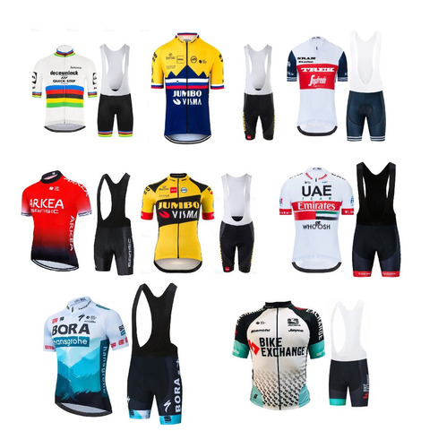 Uniforme Ciclismo Mtb Ruta Badana Gel Jersey Badana